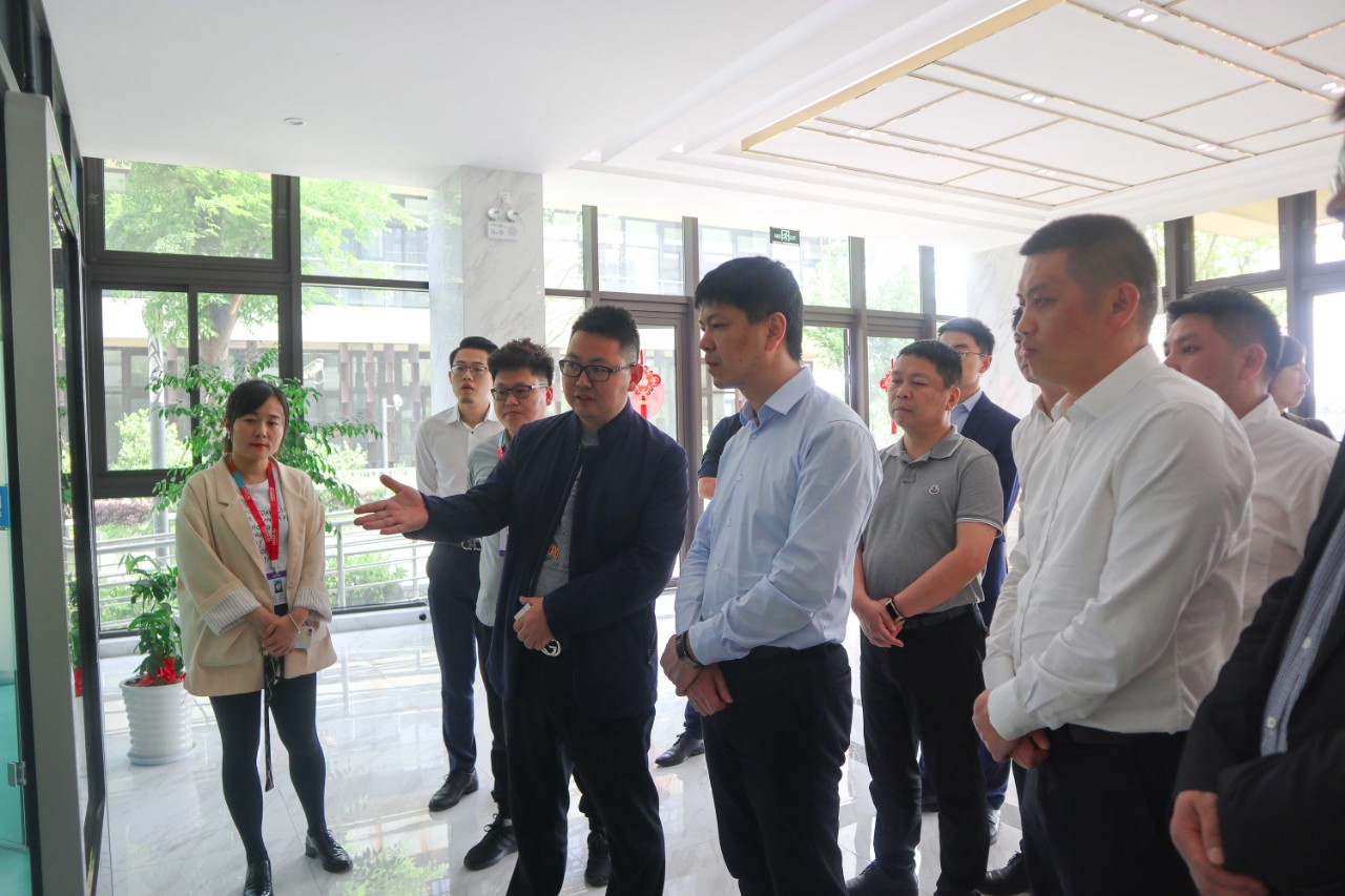 快讯 | 温州市瓯海区领导一行莅临宝开参观考察