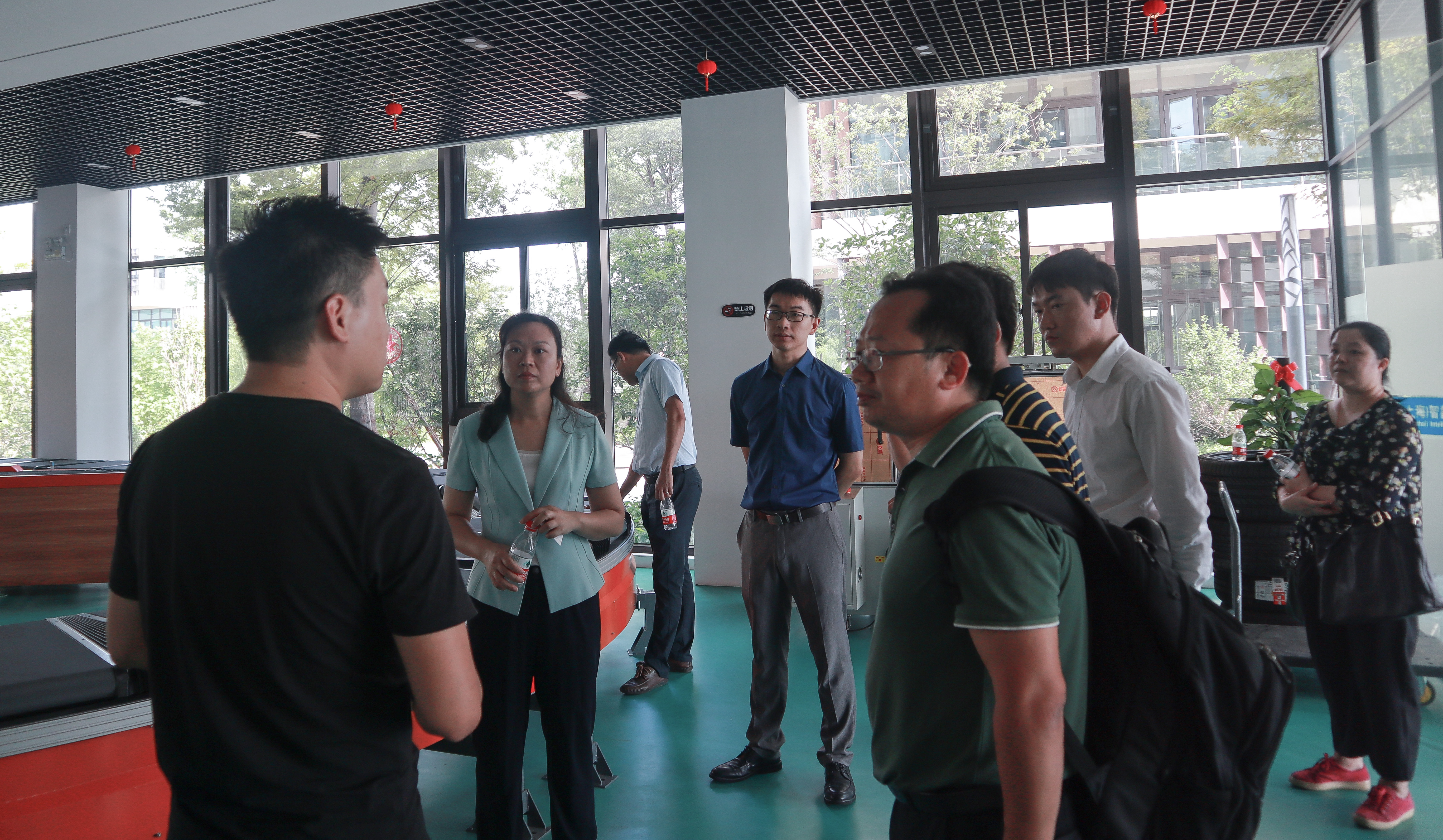 快讯 | 肇庆市高新区领导莅临宝开智能参观考察