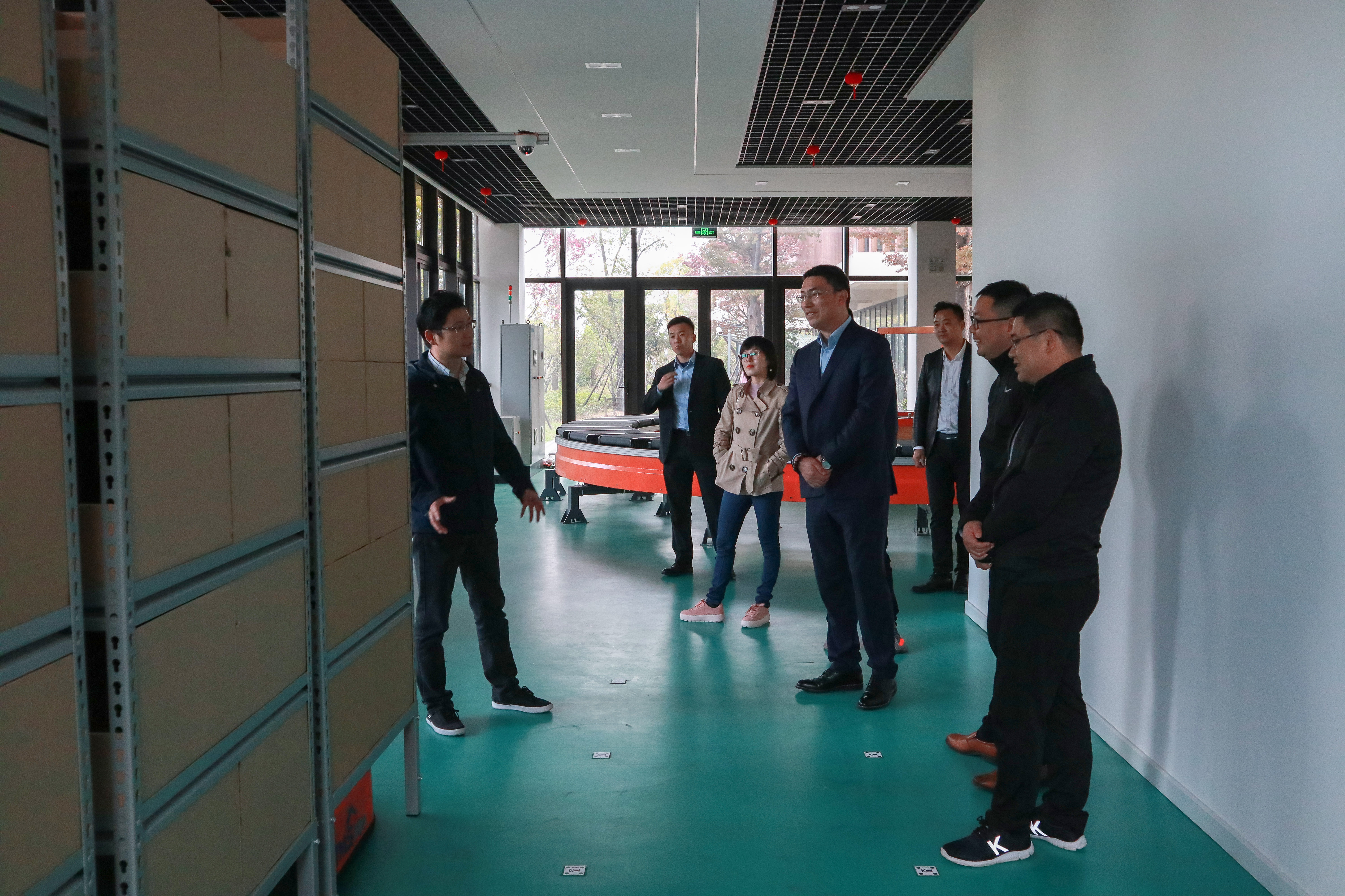 简讯 | 浙江省绍兴市柯桥区发改局、招商局领导莅临宝开参观考察